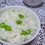 塩麹で☆豆ご飯